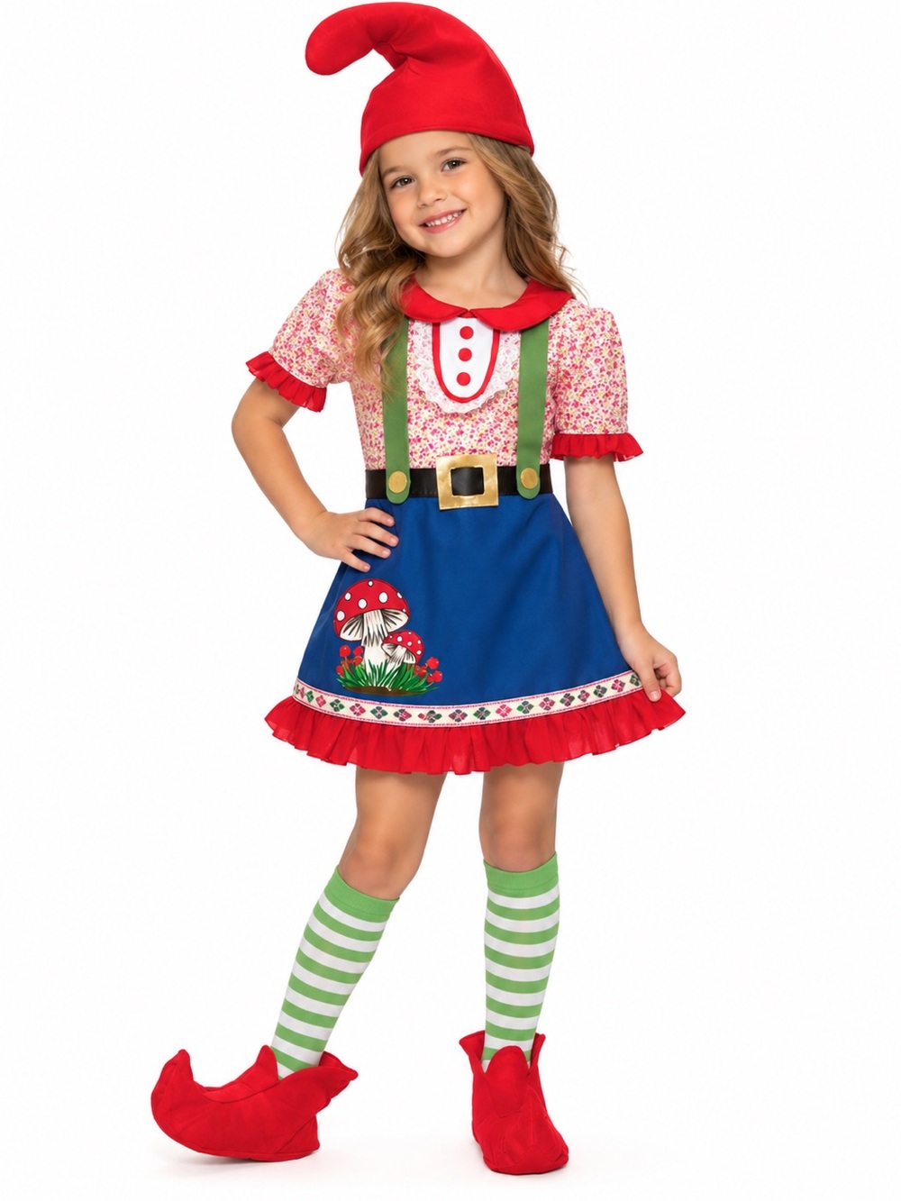 NWT Forum Novelties Fern the Gnome Kids Halloween Costume Size: Small